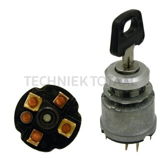BOSCH Contactslot 12/24 V, Ø 22 mm, 4 standen, 6x kabelschoen 6,3 mm