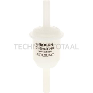 BOSCH Fuel pre-filter line filter D 37 mm, H 104 mm, connection 8 mm
