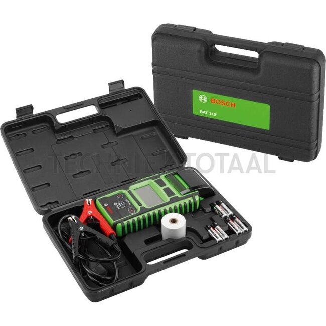 BOSCH Accutester BAT 115 6 / 12 V, koudstart 40 - 2000 EN | 0687000115