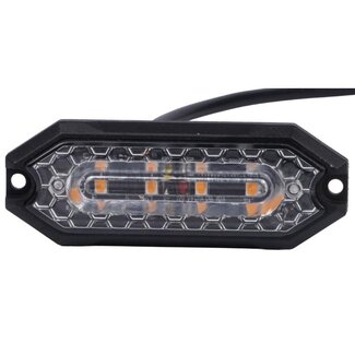 GRANIT LED-flitslamp oranje 5,5 W, 12 / 24 V, 95 x 35 x 11,4 mm
