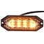 GRANIT LED Blitz-Kennleuchte orange 5,5 W, 12 / 24 V, 95 x 35 x 11,4 mm