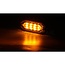 GRANIT LED flashing beacon orange 5,5 W, 12 / 24 V, 95 x 35 x 11,4 mm