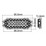GRANIT LED-flitslamp oranje 5,5 W, 12 / 24 V, 95 x 35 x 11,4 mm