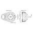 Nordic Lights Hauptscheinwerfer LED Sculptor N6001 DualBeam 7000 lm, 12/24 V, links