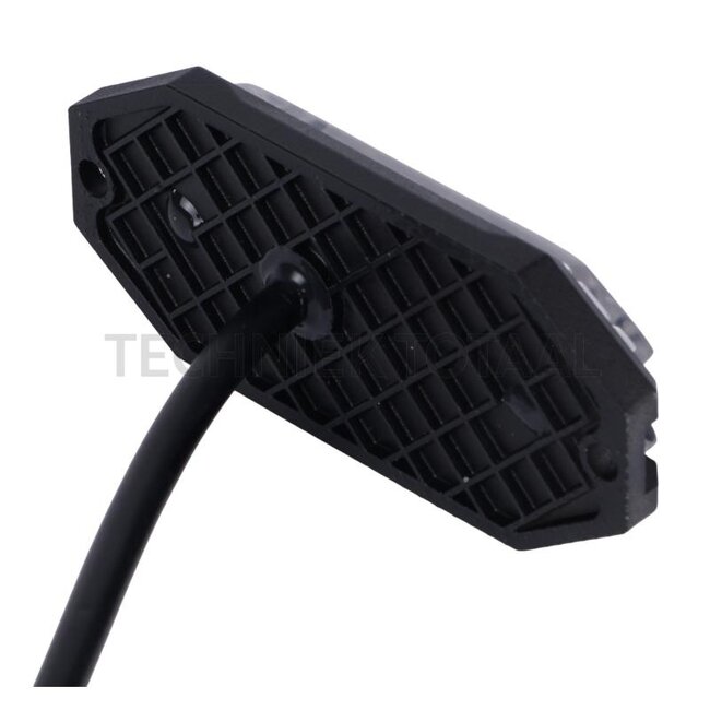 GRANIT LED flashing beacon 79 x 35 x 11,4 mm, 12 / 24 V, screwed