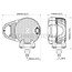 Nordic Lights Hauptscheinwerfer LED Sculptor N6002 DualBeam 7000 lm, 12/24 V, links