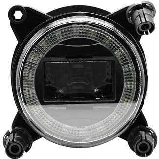GRANIT LED headlight spotlight, marker light 12 / 24 V, 98 x 98 x 96 mm
