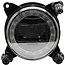 GRANIT LED headlight spotlight, marker light 12 / 24 V, 98 x 98 x 96 mm | 4352675M3
