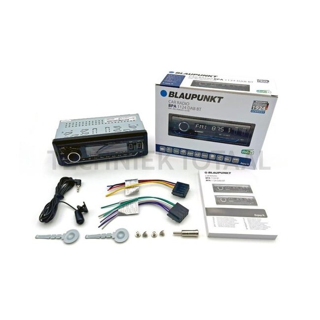 Blaupunkt Car radio BPA 1124 DAB BT FM, AM, DAB+, RDS, 12 V | 2001023000006