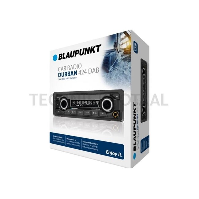 Blaupunkt Radio Durban 424 DAB 24 V, DAB+/FM, bluetooth, 4x 50 watt | 2001024000001