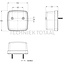 GRANIT Indicator-width bulb LED 12 / 24 V, 84 x 84 x 51 mm, cable 4000 mm | 0 605329 10, 043 65082, 3 121089 R91, 3 141 070 M1, 3 476 059 M91