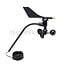 Climavi Davis-anemometer met adapter en windvaan, 12 meter kabel