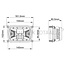 GRANIT LED main headlight square 155 x 102 x 80,5 mm, H4, 12/24 V, built-in | 1013236, 5089987