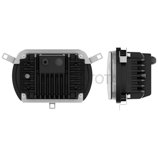 GRANIT Hauptscheinwerfer LED Vierkant 155 x 102 x 80,5 mm, H4, zwei Einbaumöglichkeiten | 1015512, 5186962