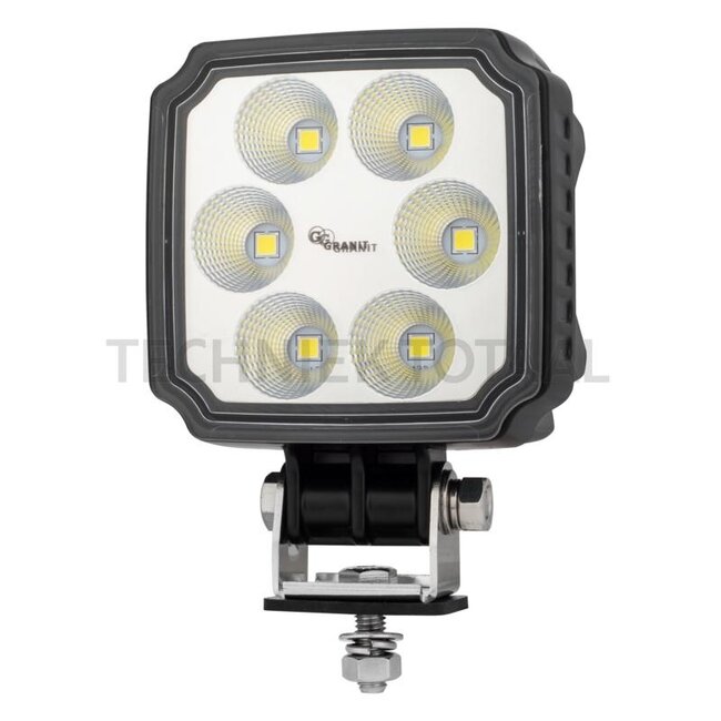 GRANIT Arbeitsscheinwerfer LED 30 W, 3990 lm, 102 x 102 x 76 mm, 12 / 24 V