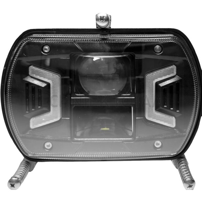 GRANIT LED main headlight oval 155 x 102 x 80,5 mm, H4, 12/24 V, built-in | 1967795C1, 1984880C1, 2.8029.900.0/10, 5126153, 5126154
