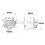 GRANIT LED spotlight grootlicht 22 W, 12 / 24 V Deutz-Fahr 5650 - 6095 | 1KL 998 570-031, 2.8039.011.0