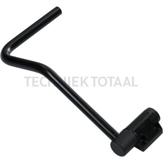 GRANIT Spiegelarm links 322 mm, Stange-Ø 20 mm, Lochabstand 40 mm