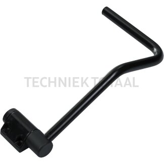 GRANIT Spiegelarm rechts 322 mm, Stange-Ø 20 mm, Lochabstand 40 mm