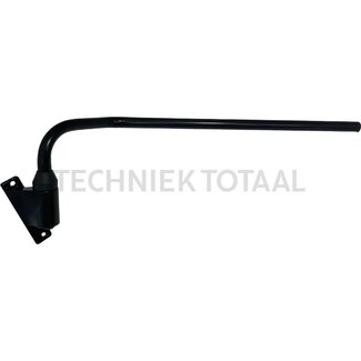 GRANIT Spiegelarm left, rod Ø 20 mm, 568 mm, hole spacing 99,75 mm