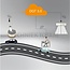 OSRAM Waarschuwingslamp V16 IoT 9 V, Ø 84 x 60 mm, IP 54
