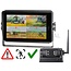 GRANIT Video system persoonsherkenning 10,1 inch, battery camera with microphone