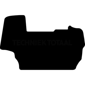 GRANIT Vloermat velours zwart Fendt 300, 500, 600, 700 Vario Gen7