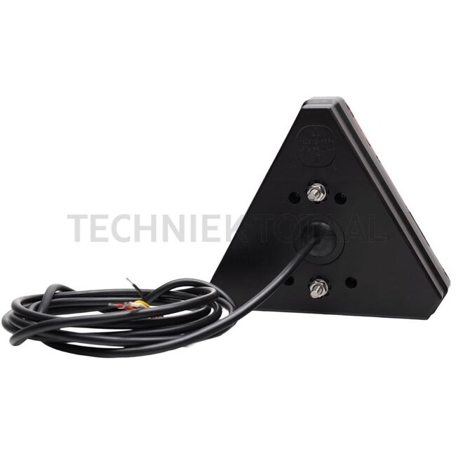 GRANIT LED rear light driehoek 12 / 24 V, 163 x 143 x 75 mm, M6