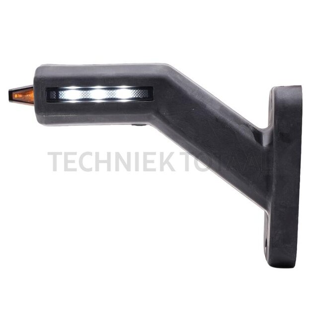 GRANIT LED outline marker lamp with side marker 12 / 24 V, IP6K9K, left