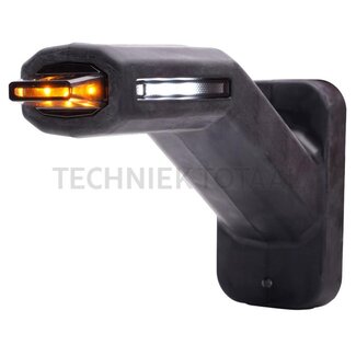 GRANIT LED outline marker lamp with side marker 12 / 24 V, IP6K9K, right