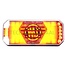 GRANIT LED rear light, left 12 / 24 V, 236 x 104 x 40,5 mm, 7-pin