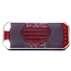 GRANIT LED rear light, left 12 / 24 V, 236 x 104 x 40,5 mm, 7-pin