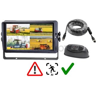 GRANIT Videosystem persoonsherkenning 10,1 Zoll, Kamera 150° 1080P