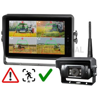 GRANIT Video system persoonsherkenning 10,1 inch, PAL / NTSC, 10 - 32 V