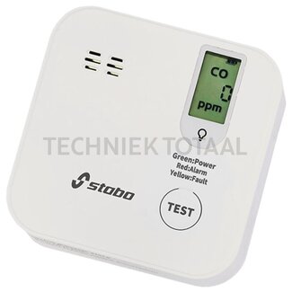 STABO Kohlenmonoxid Warnmelder CO Alarm IV 3 V, 86,5 x 86,5 x 30,5 mm