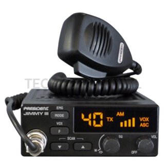 STABO CB-radio President Jimmy 3 12 V, 115 x 45 x 130 mm