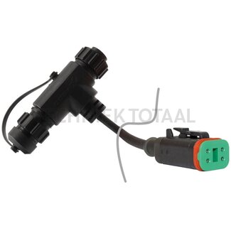Isobus InCab T-Adapter DT06-4S, 1700 mm