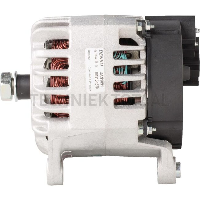 Denso Alternator 14 V, 100 A, form A, flange 82 mm Perkins AK 1004.40T | DAN1091, T412401