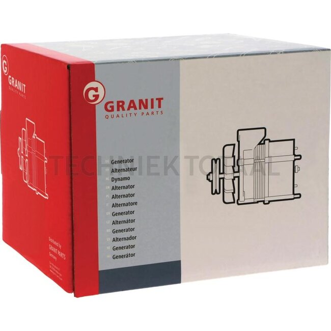 GRANIT Lichtmaschine 14 V, 65 A, Flansch 66 mm | LS12601, AGN903559, 2.9439.570.0, 395250A1, 500322764