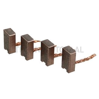 GRANIT Kohlebürstensatz 9 x 16 x 25,5 mm, Anlasser 0 001362001 - 0 001362031