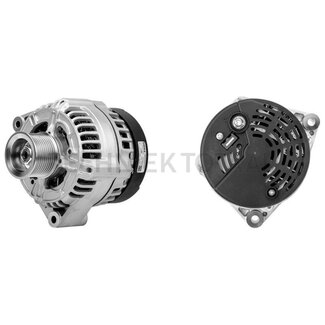 MAHLE Lichtmaschine 14 V / 170 A, Flansch 90 mm, Keilrippenriemenriemenscheibe 10 Rippen