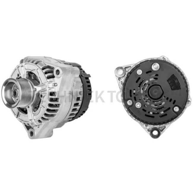 MAHLE Lichtmaschine 14 V, 200 A, Flansch 56 mm, Riemenscheibe Ø 60 mm | MG 275