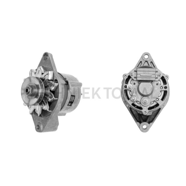 MAHLE Dynamo 14 V, 33 A, poelie-Ø 68 mm, flens 61 mm, inbouwhoek 0 | MG 400