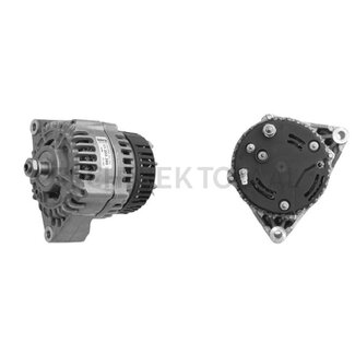 MAHLE Dynamo 28 V / 55 A, flens 56 mm, vorm B, bevestigingsgat 10,2 mm Atlas