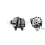 MAHLE Dynamo 14 V, 120 A, bevestiging 82 / 10,2 / 86 mm, poelie-Ø 55 mm | MG 223, 1000309853, 47129299, 47134023, 47134024