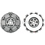GRANIT Double clutch DuT 280 40 x 45, 16 splines Renault 92 - 656 | 6005007187, 228002714