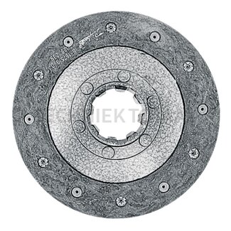 GRANIT Koppelingsplaat 200 42 x 48 mm, 8 splines werktuigdrager RS 09