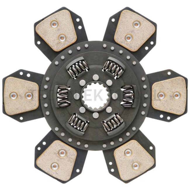 GRANIT Koppelingsplaat 310 torsiedemper, sinter, 40 x 45 mm, 16 splines | 5167936, 5189825, 87716700