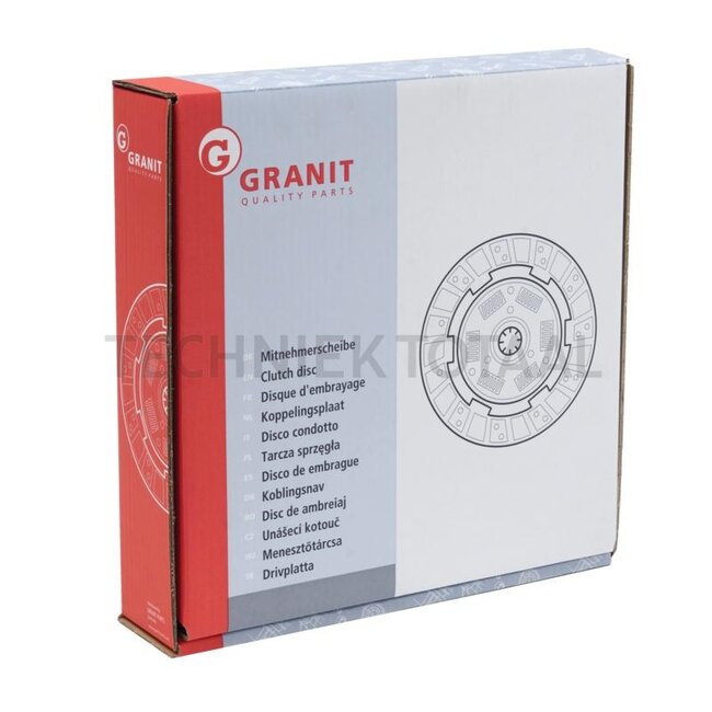 GRANIT Mitnehmerscheibe 310 Torsionsdämpfer, sinter, 40 x 45 mm, 16 Keilnuten | 5167936, 5189825, 87716700