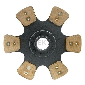 GRANIT Koppelingsplaat 330, 46,4 x 50,7 mm, 23 splines, sinter